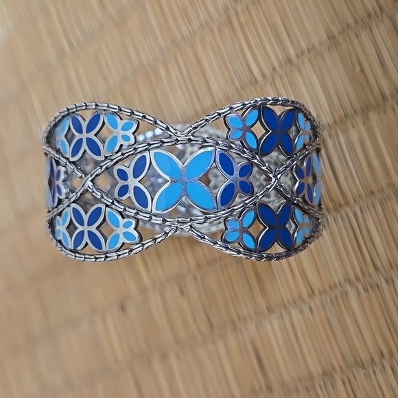 John Hardy Silver 925 Classic Chain Bangle Bracelet - Picture 2 of 5